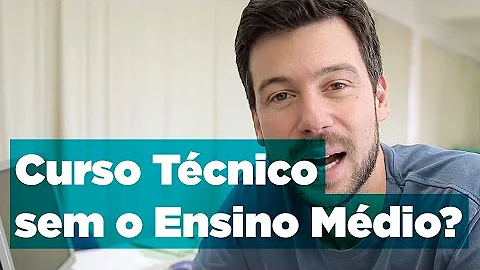 Quais os cursos que não precisa de ensino médio?