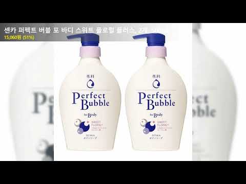 센카 퍼펙트 버블 포 바디 스위트 플로럴 플러스, 2개, 500ml