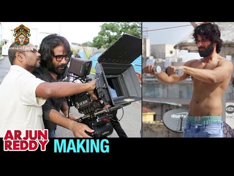 arjun-reddy-making-|-vijay-deverakonda-|-shalini-|-#arjunreddy-movie-making-|-bhadrakali-films