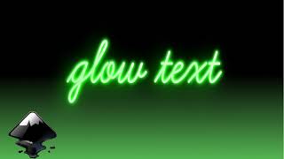 How to make Glow Text in Inkscape