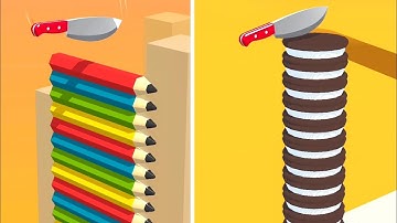 Slice It All Gameplay! Satisfying and Relaxing ASMR Slicing Video NEW UPDATE