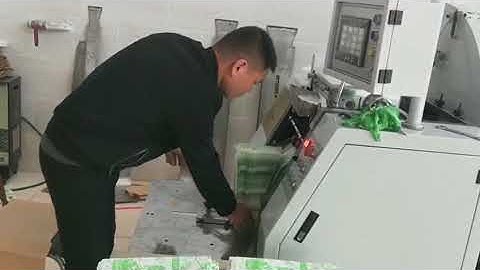 NCY-400-2C paper bag machine with 2 colors flexo printing machine