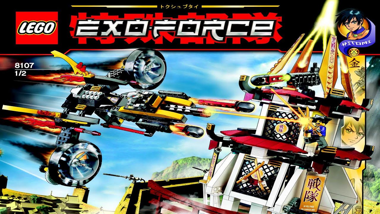 LEGO instructions - Exo-Force - 8107 - Fight for the Golden Tower