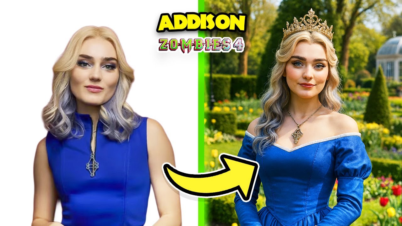 ЗОМБИ 4: Рассвет вампиров Персонаж в роли КОРОЛЕВСКОЙ ЧЕЛОВЕКА (ПРИНЦА И ПРИНЦЕССА) + Угадай голос