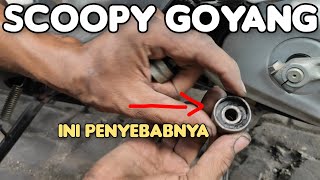 Scoopy wobbles when driving..? This is the cause