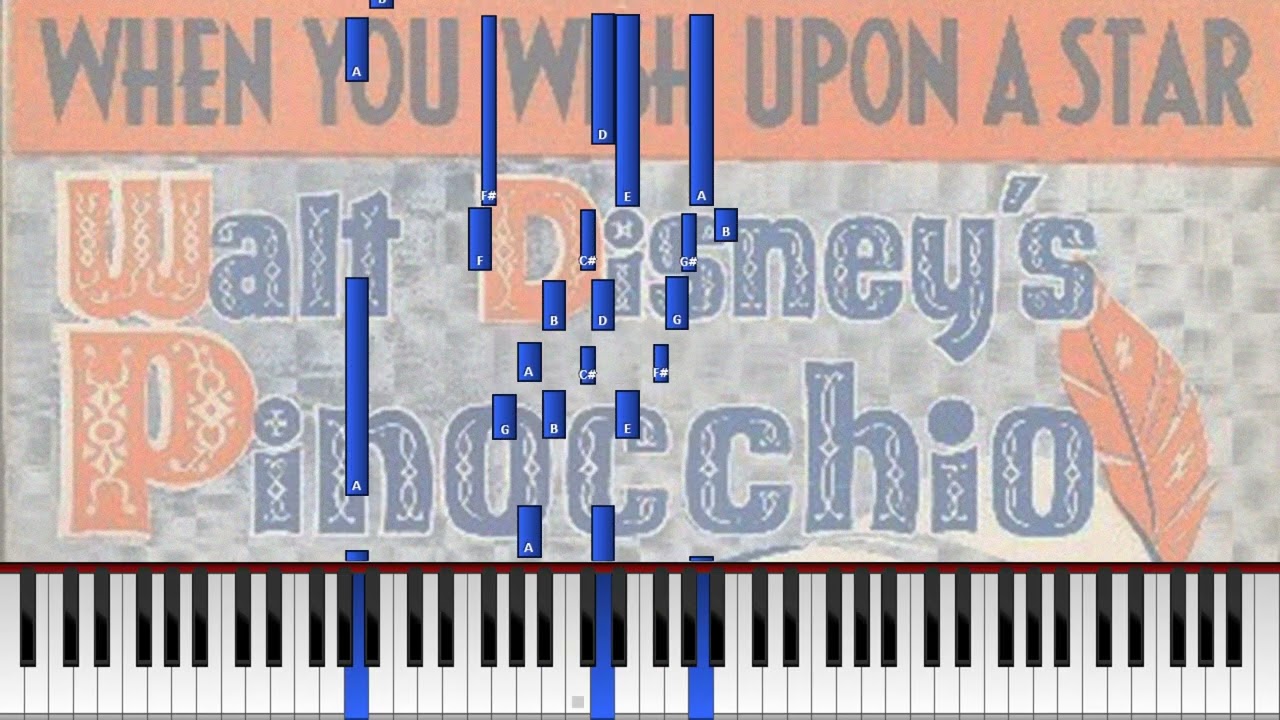 Leigh Harline - "When You Wish Upon A Star" from "Pinocchio" (Synthesia) [Synclavier] *Tutorial*