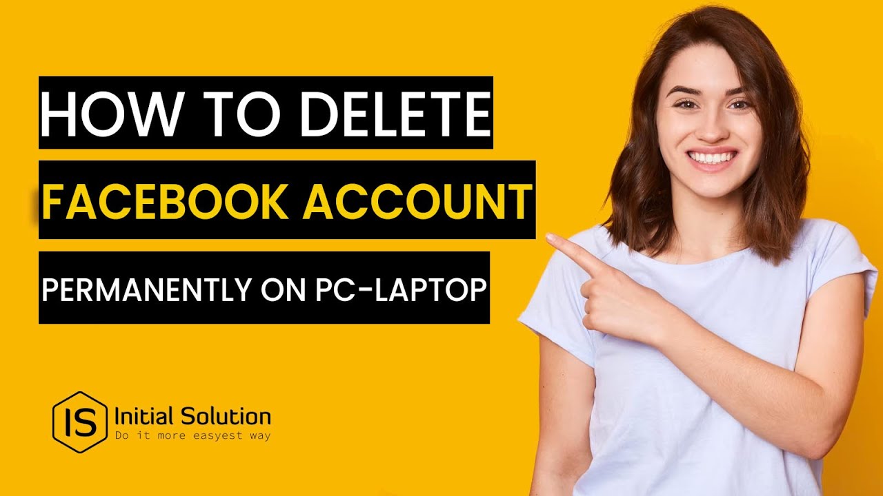 How to Delete Facebook Account Permanently on pc laptop 2024 ...