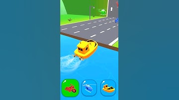 Shape-shifting Funny Race Gameplay new hyper casualgames #shorts #gameplay #shapeshifting