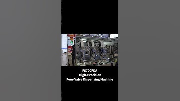 Mingseal FS700FDA High-Precision Four-Valve Dispensing Machine in Action