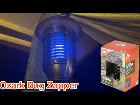 Ozark Trail Rechargeble Self Cleaning Bug Zapper