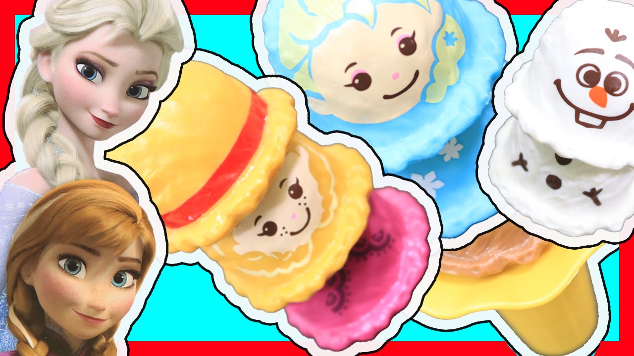 アナと雪の女王 エルサ アイスクリームタワーセット おもちゃアニメ ディズニー Disney Frozen Elsa Ice Cream Toy Youtube