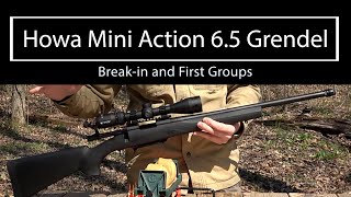 Howa Mini Action 6.5 Grendel: Break in and First Groups