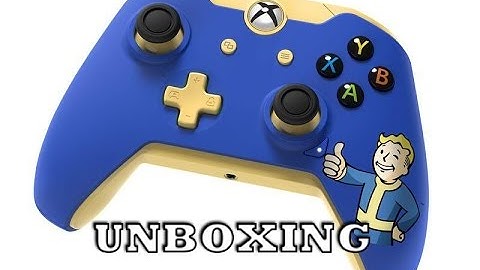 Fallout 4 Vault Boy Controller Unboxing