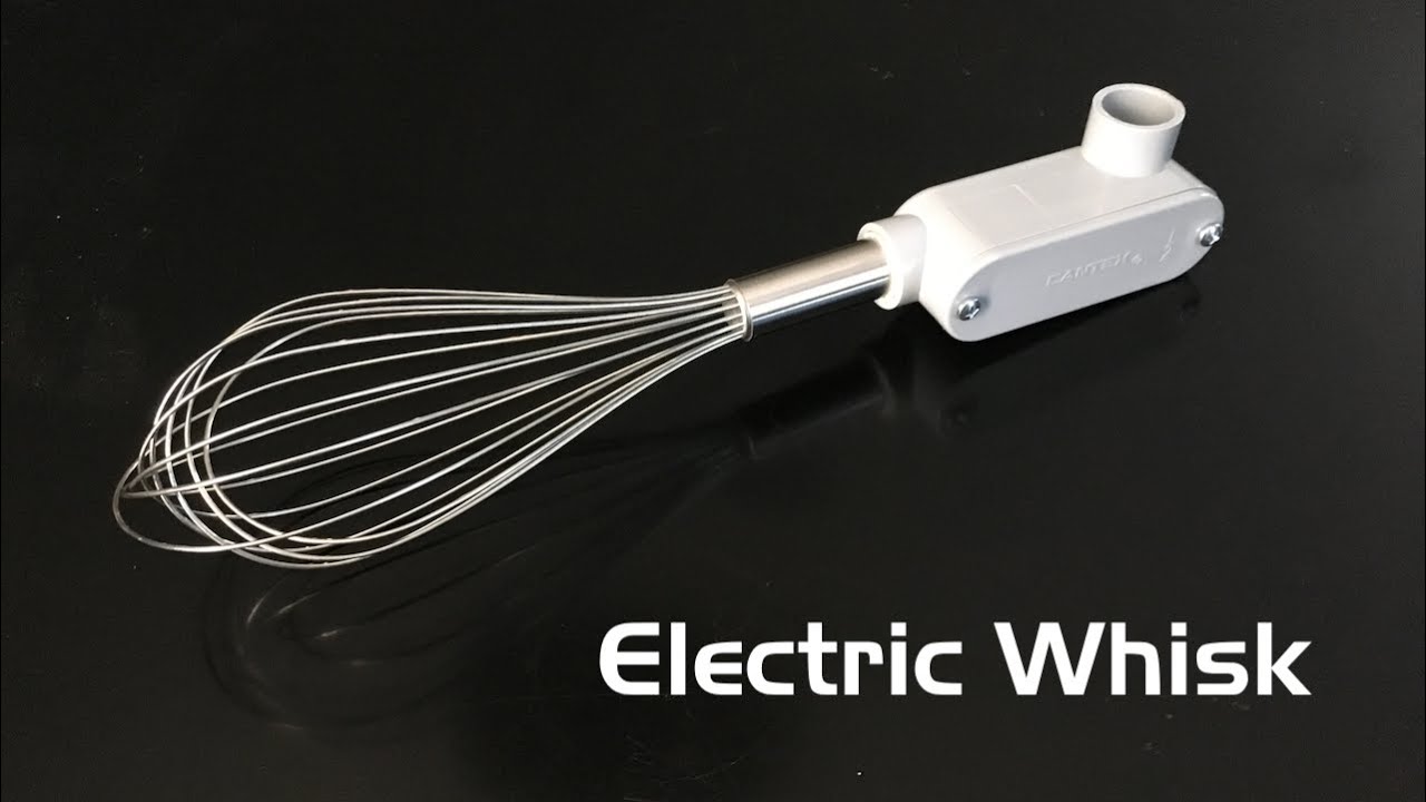 DIY Project #21: Electric Whisk (percussion instrument) 