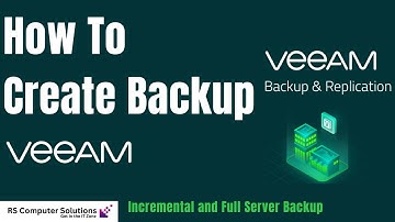 How to Create Incremental and Full Backup from  Veeam Backup System.