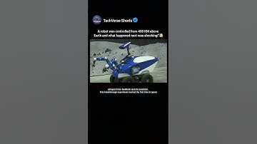 Astronaut Remotely operates Lunar rover from space🤯||#Shorts#Robotics#Engineering