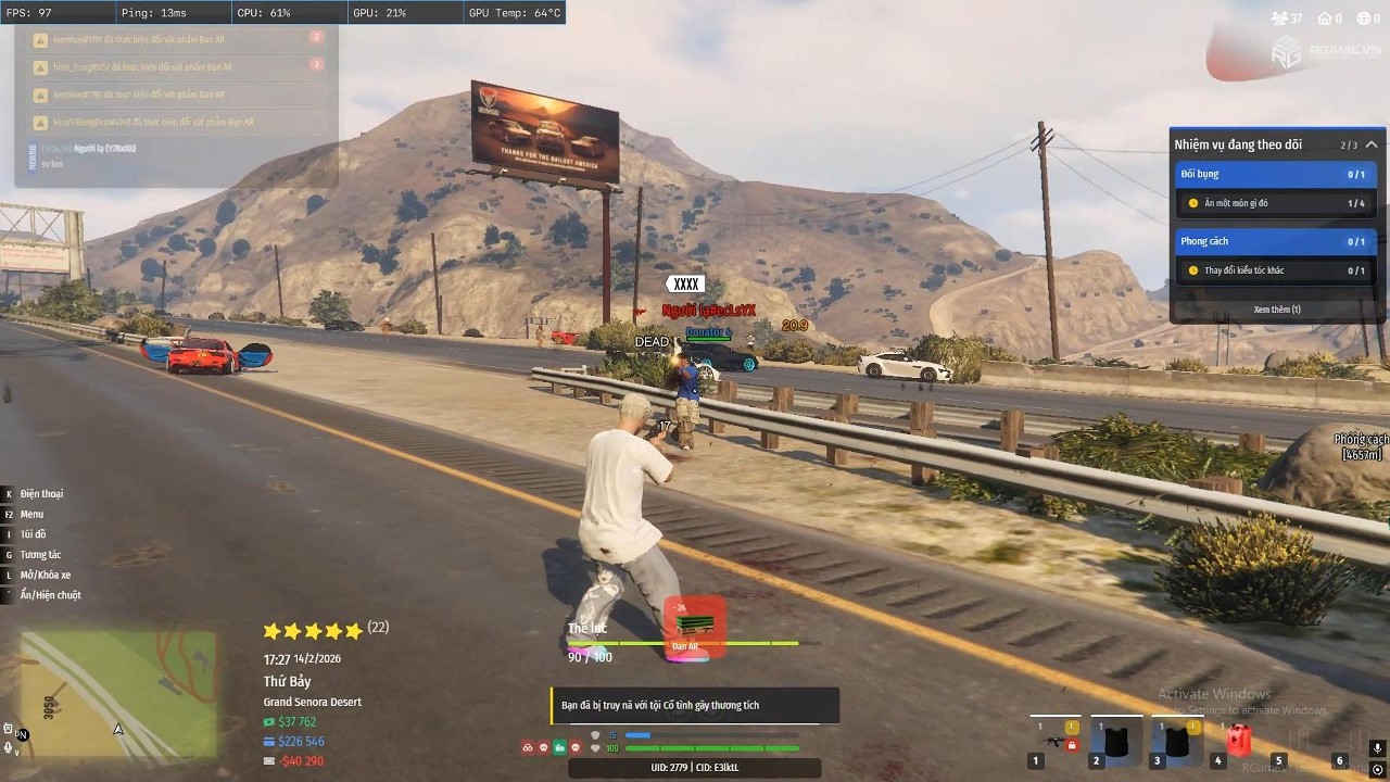 AI CHO TAO LƯƠNG THIỆN? - RGAMEV