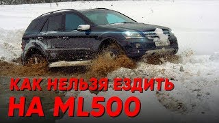 Как нельзя ездить на ML500 и сколько это стоит + Forester на 31 колесах.