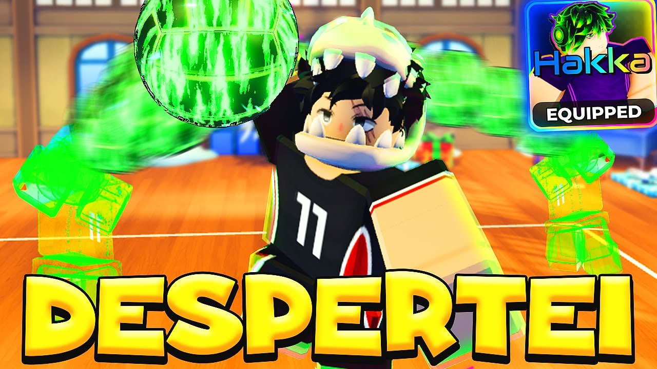 DESPERTEI A HABILIDADE SECRETA DO ESTILO MAIS OP DO VOLLEYBALL LEGENDS!