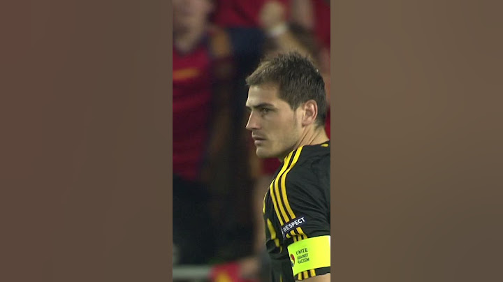 THIS iconic Casillas pen save 😇