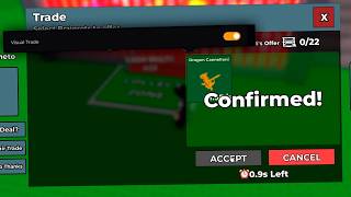 GETTING DRAGON CANNELLONI WITH A TRADE SCAM SCRIPT