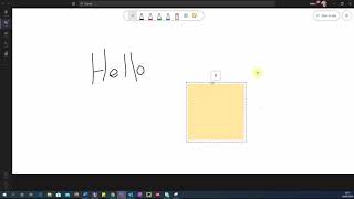 #594 Teams: Opening a whiteboard screenshot 4