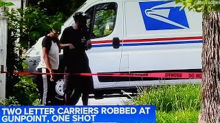 Video shows 1 of 2 brazen armed robberies of Chicago mail carrier!!!