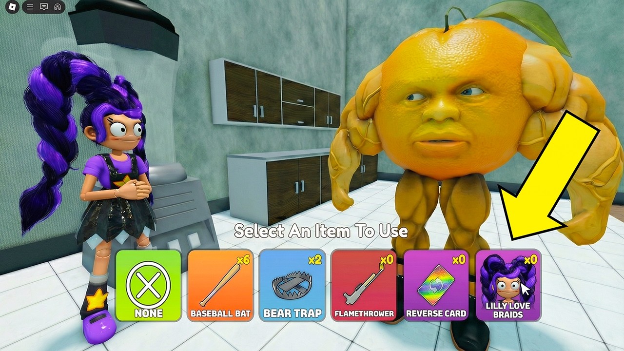 Enter Brainrot - NEW WEAPON Lilly Love Braids 67