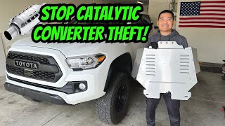 Protect Your Vehicle And Catalytic Converters! How To Install MillerCat Cat Shield on Toyota Tacoma
