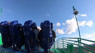 Kraken Back Row POV at Seaworld Orlando