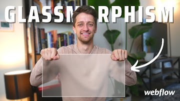 Webflow Glassmorphism Effect Without Code (2022 Full Tutorial)