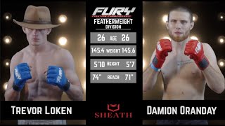 Fury 90 Prelims: Epic Win for Trevor Loken