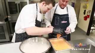 Marcus learns how to make a Fried Chicken Sandwich