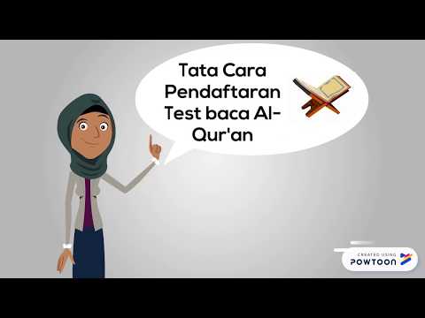 Menu Test Baca Qur’an dan UAI English Test di Studentdesk UAI