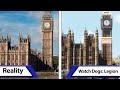 Watch Dogs Legion VS Reality | London City Comparison