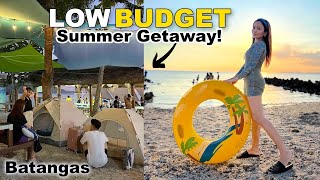 LOW BUDGET Beach Trip in BATANGAS!