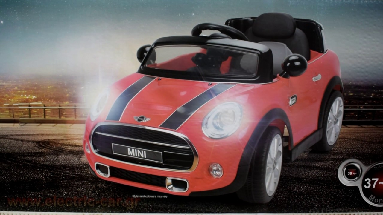 avigo mini cooper push car