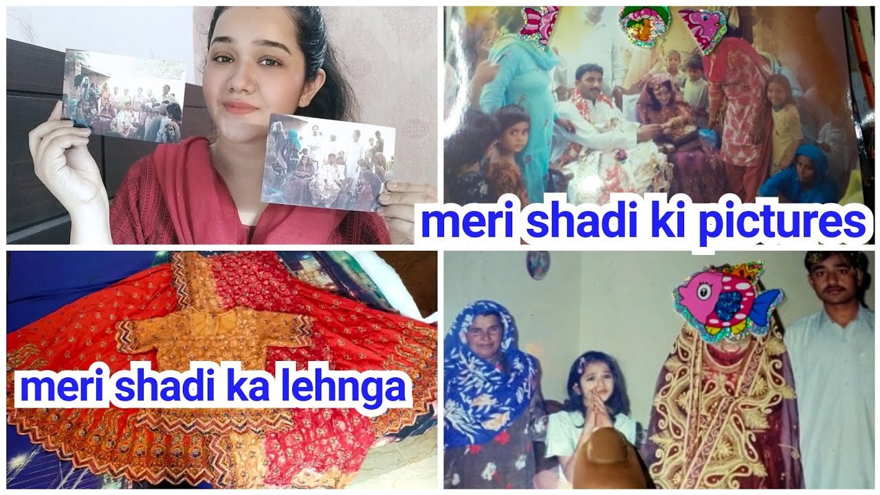 Meri shadi ki pictures | meri shadi ka lehnga | Family vlog