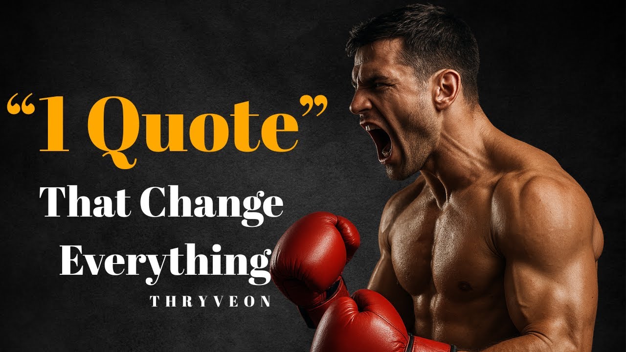 One Quote That Changed His Life Forever | Never Give Up Motivation ...