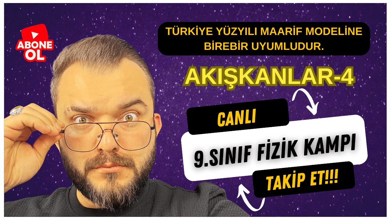 9. SINIF FİZİK CANLI DERS  I  SIVI BASINCI -2 I  Maarif Model