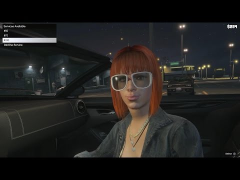 GTA V PS4 #01 - Az idegen néni esete a kocsiban... /18+/