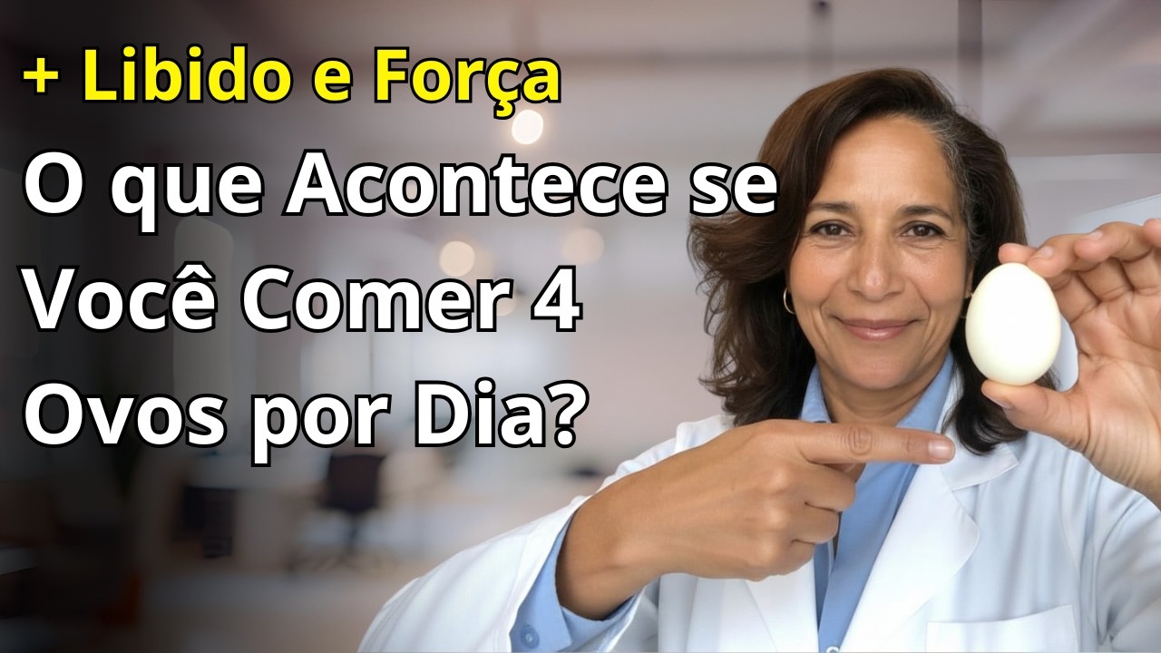 O que Acontece se Você Comer 4 Ovos por Dia? A Verdade Sobre Energia, Libido e Potência Após os 50