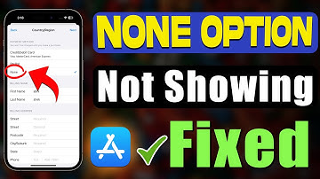 None Option Not Available in Apple ID [Fixed] - How to Get None in Payment Method in App Store?