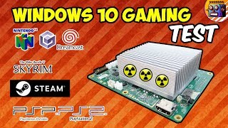 ☢️ ATOMIC PI ☢️ PERFORMANCE TEST WITH WINDOWS 10 ( n64, dolphin psp ps2 steam skyrim )