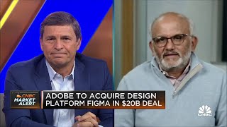 Adobe CEO Shantanu Narayen breaks down $20 billion Figma acquisition