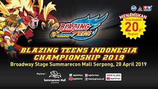 Trailer Blazing Teens Indonesia Championship 2019