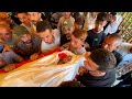 وداع وتشييع عدد من الشهداء في خان يونس جنوب قطاع غزة وداع وتشييع عدد من الشهداء في خان يونس جنوب قطاع غزة