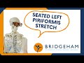 Seated Left Piriformis Stretch