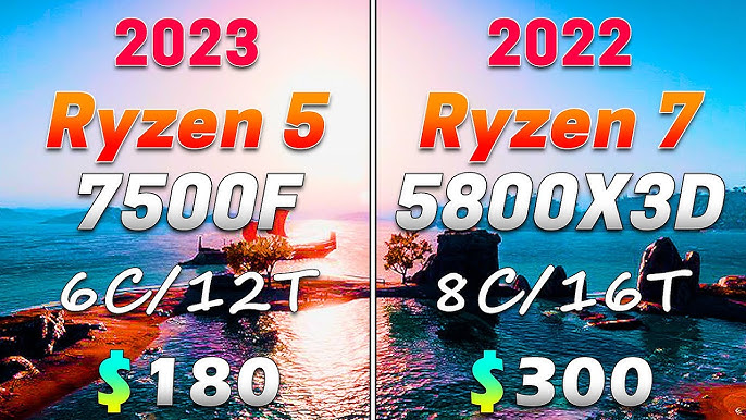 Ryzen 7 5800x3d ou Core I5 13400f? - Processadores - Clube do Hardware