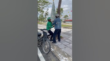 Cướp xe ôm gặp hình sự và cái kết buồn #usa